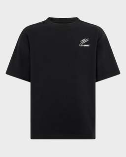 Czarny t-shirt z nadrukiem Icon - Image #0