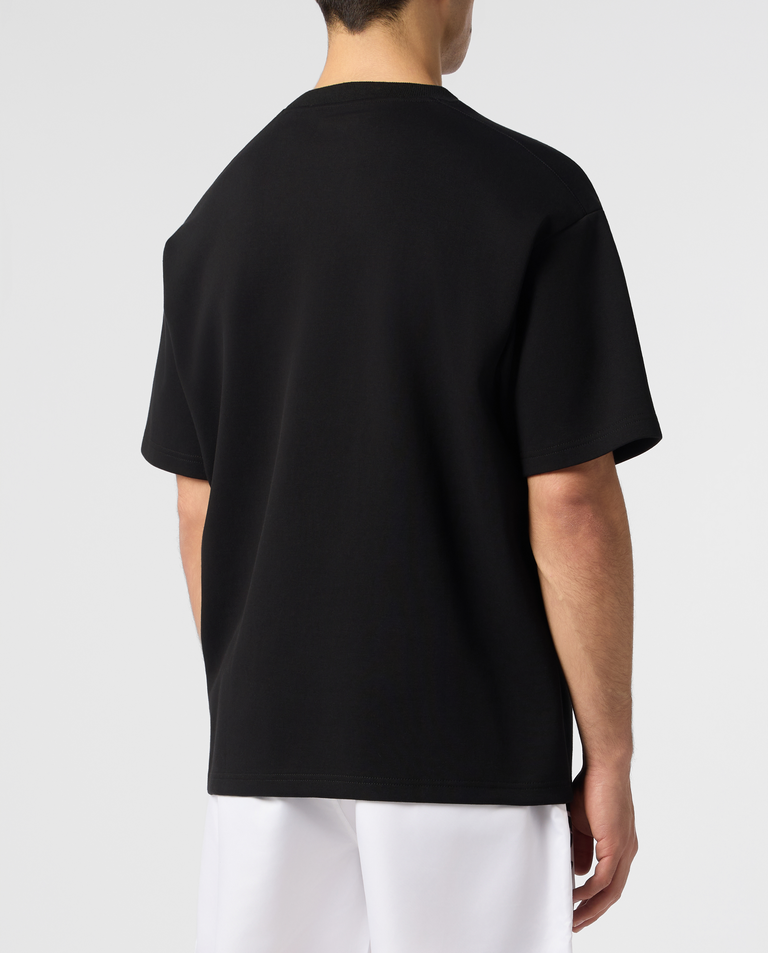 Czarny t-shirt z nadrukiem Icon - Image #3