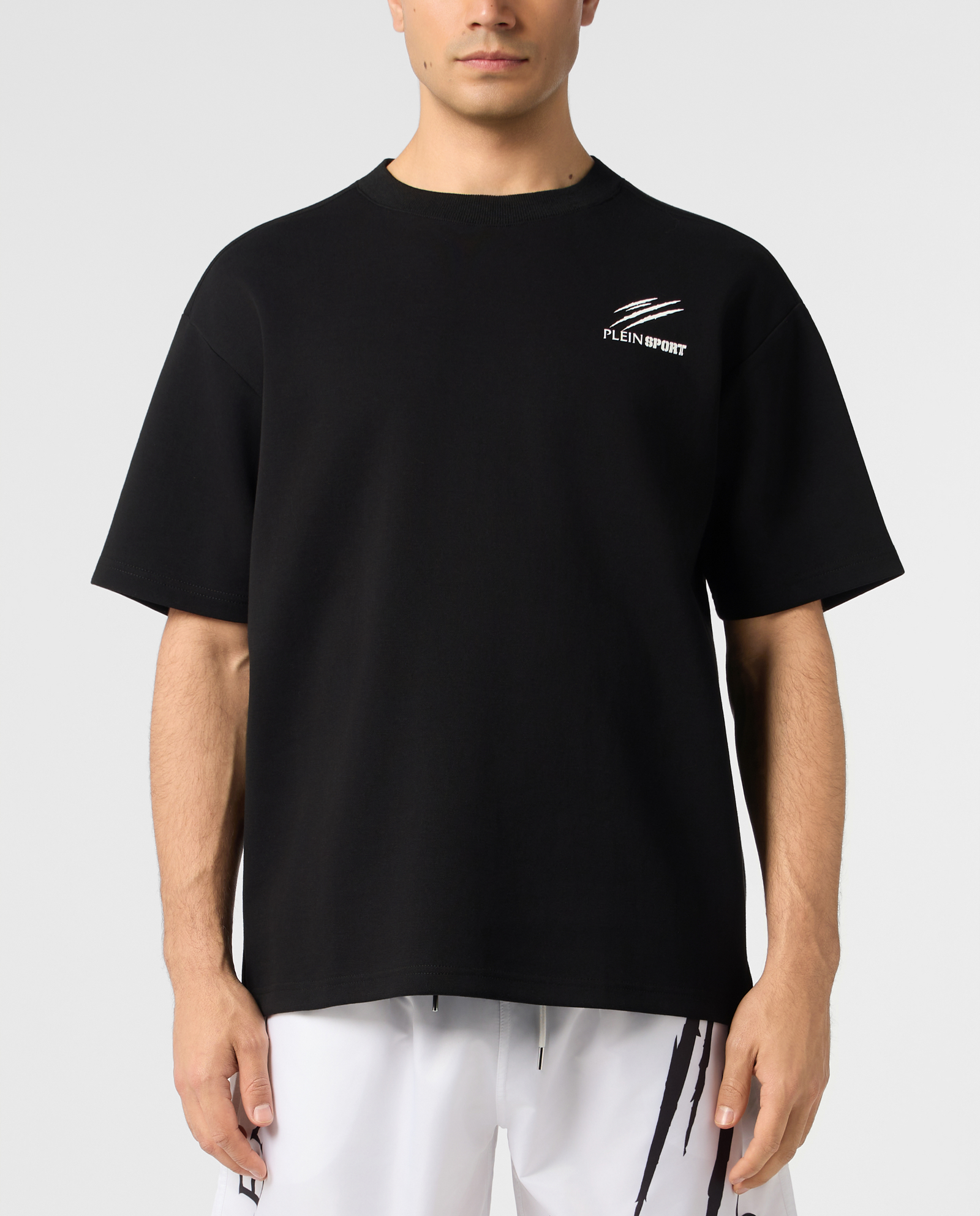 Czarny t-shirt z nadrukiem Icon - Image #1