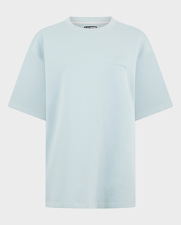 Błękitny t-shirt z nadrukiem Icon - Image #0