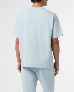 Błękitny t-shirt z nadrukiem Icon - Image #2