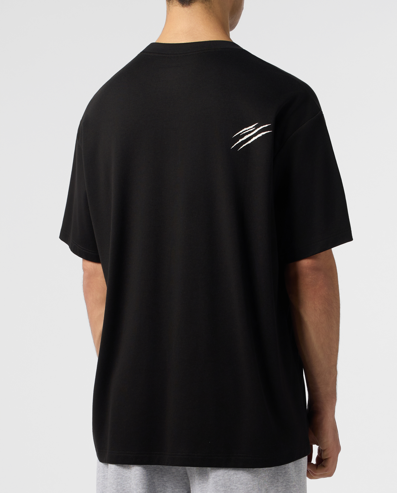 Czarny t-shirt z logo Scratch - Image #3