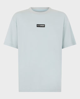 Błękitny t-shirt z logo Scratch - Image #0