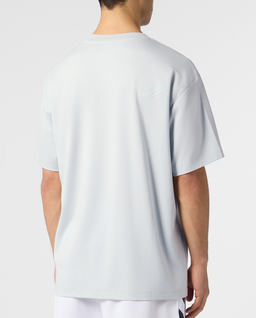 Błękitny t-shirt z logo Scratch - Image #2