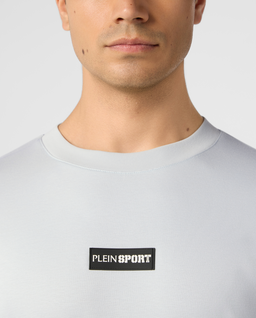 Błękitny t-shirt z logo Scratch - Image #4