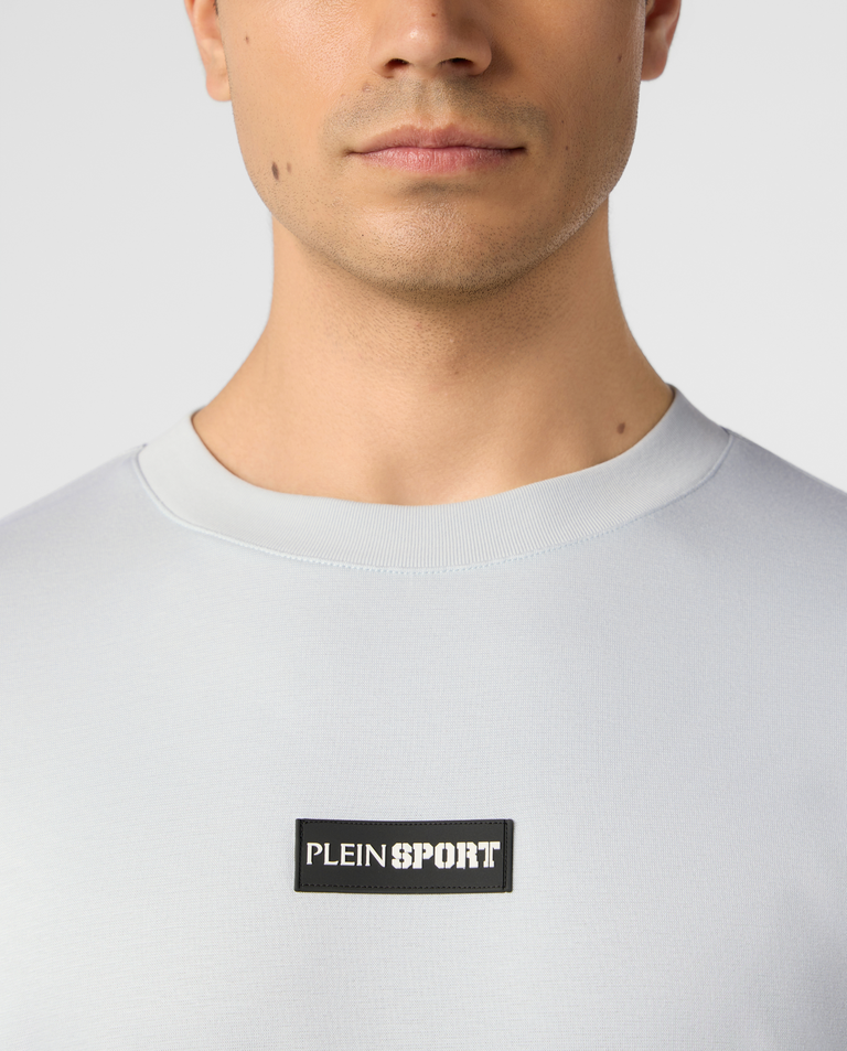 Błękitny t-shirt z logo Scratch - Image #4