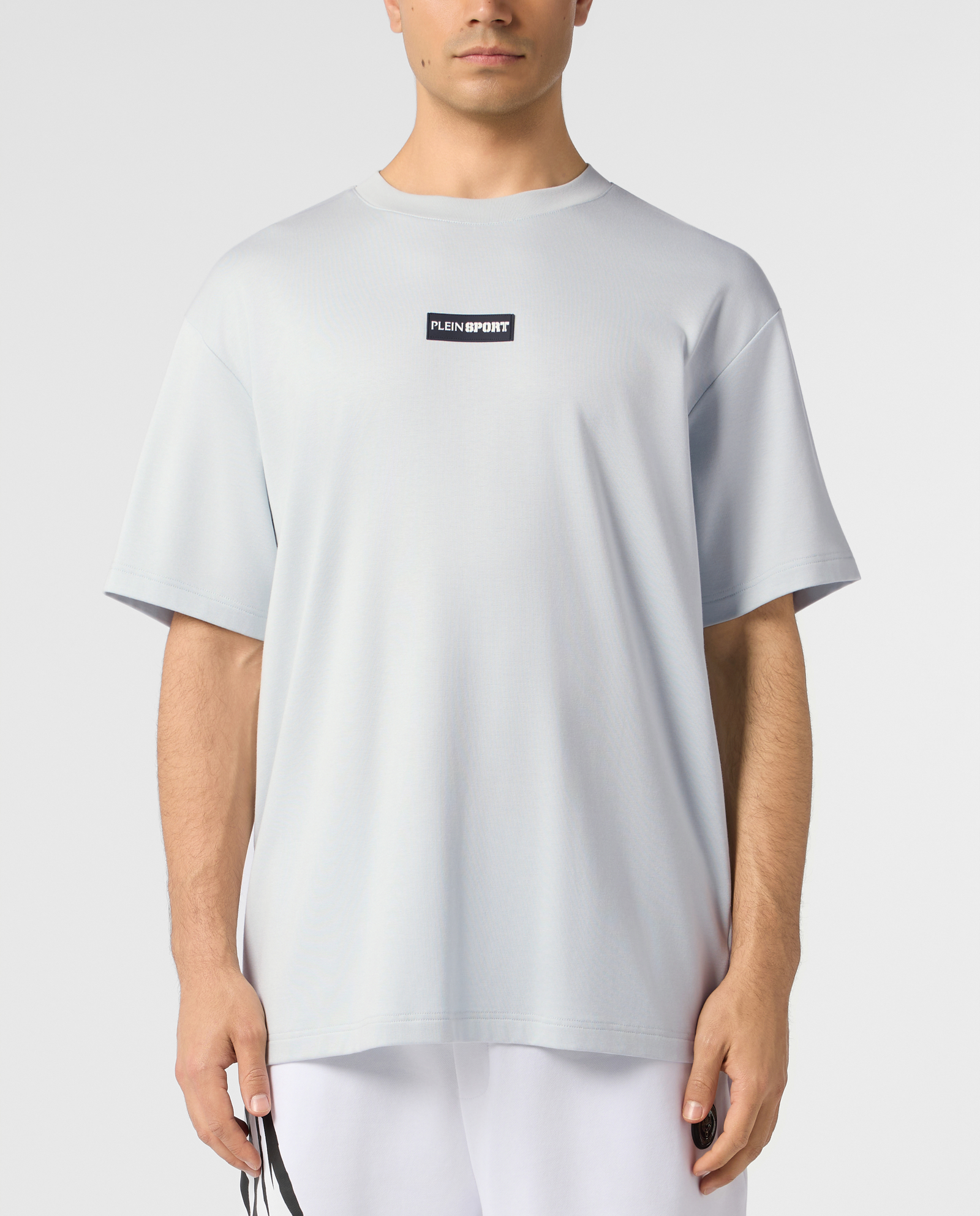 Błękitny t-shirt z logo Scratch - Image #1