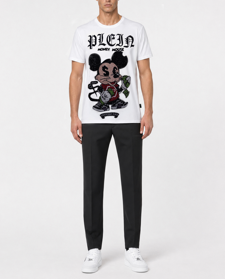 Biały t-shirt Money Mouse - Image #3