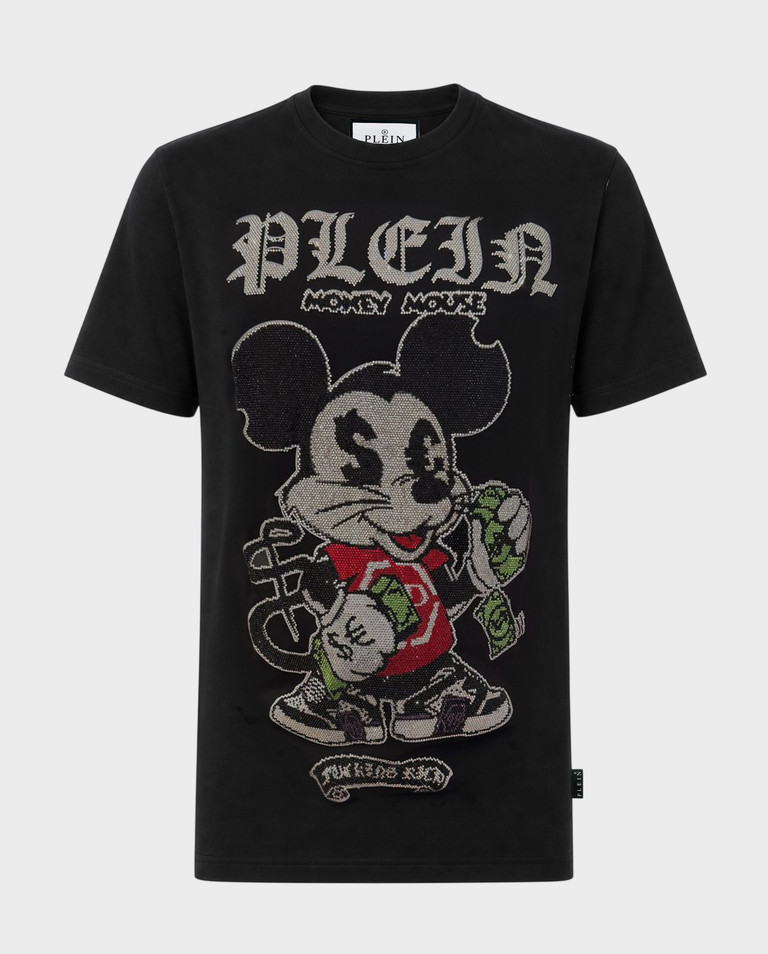 Czarny t-shirt Money Mouse