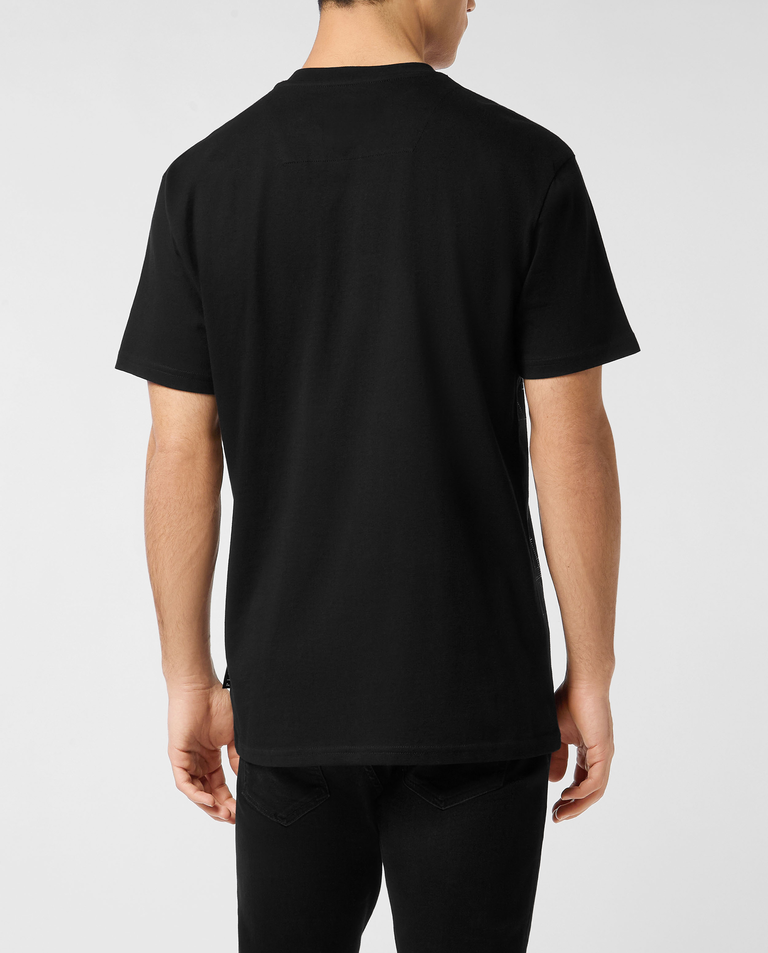 Czarny t-shirt z grafiką - Image #2