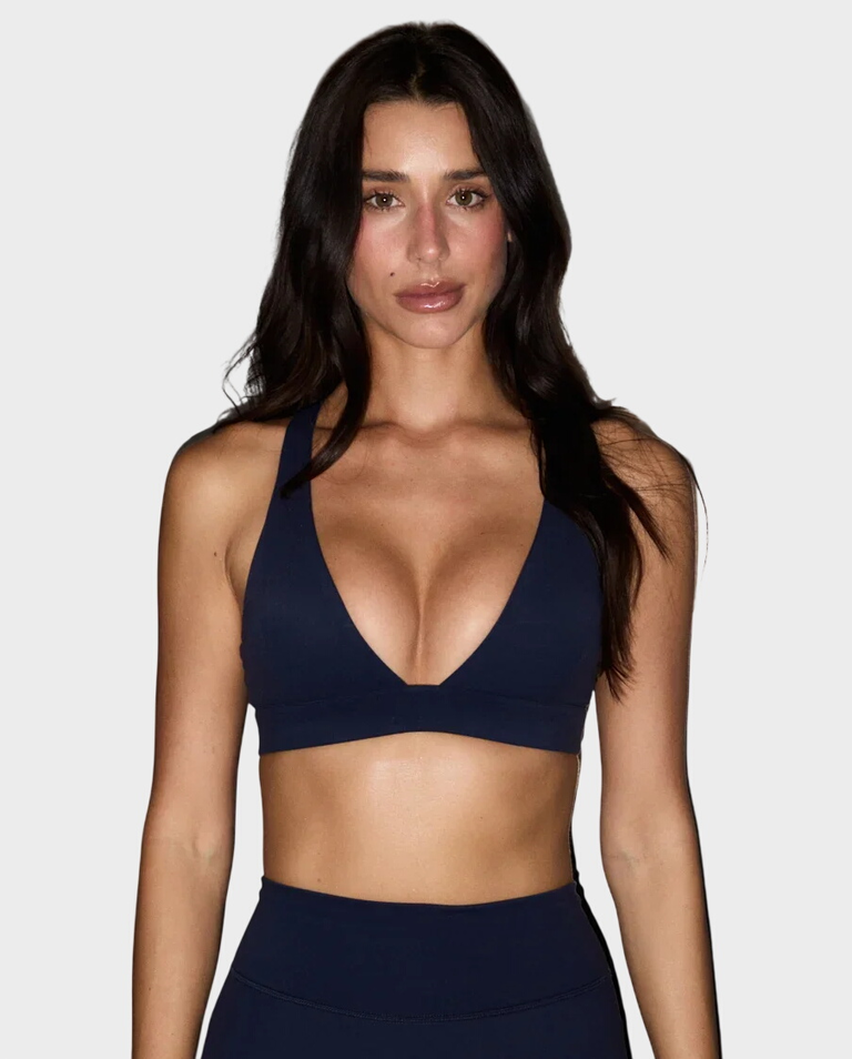 Granatowy biustonosz sportowy Lift Bra No. 1