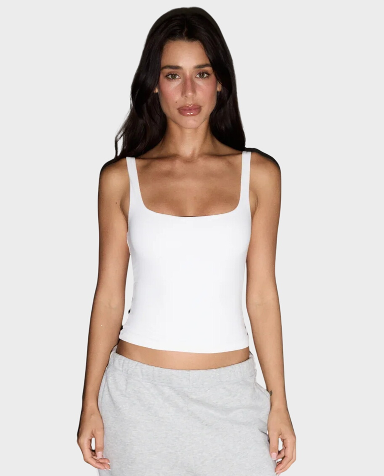 Biały top Softskin