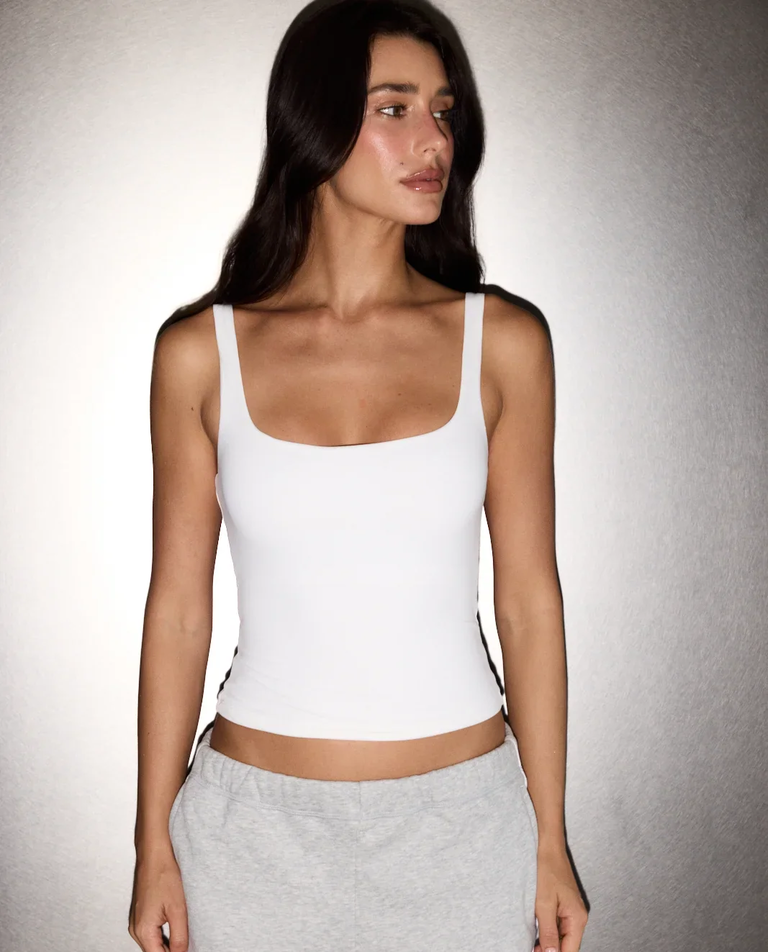 Biały top Softskin