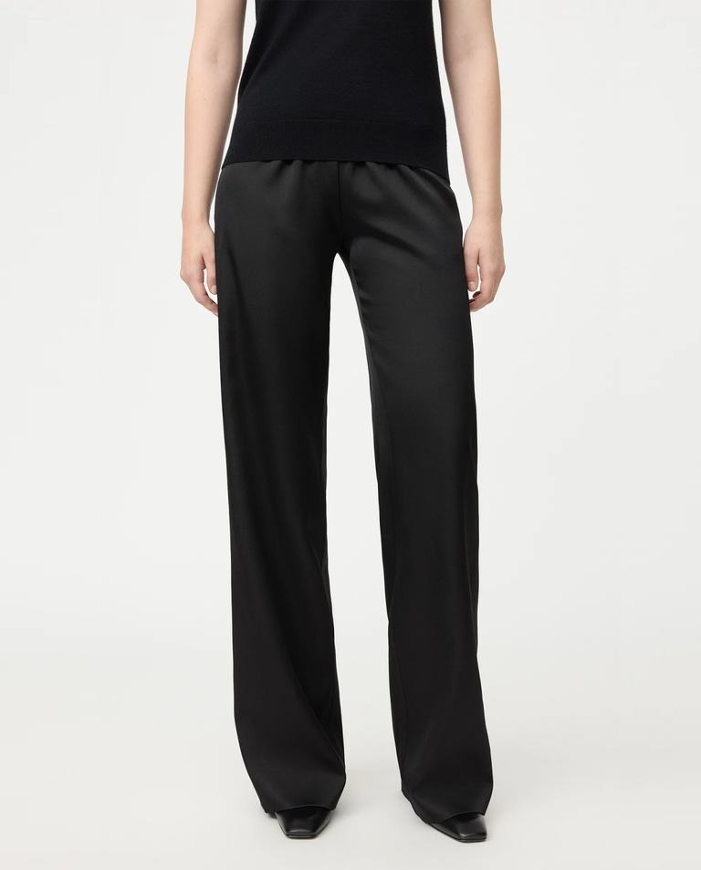 Czarne spodnie Regular Fit - Image #2