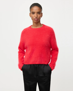 Czerwony sweter z kaszmiru - Image #2