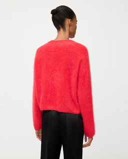 Czerwony sweter z kaszmiru - Image #3