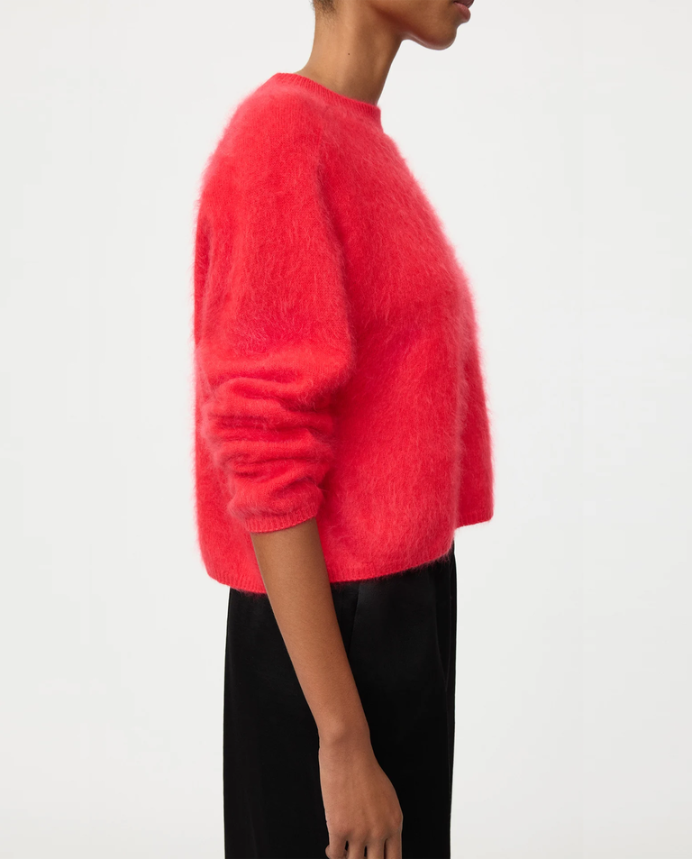 Czerwony sweter z kaszmiru - Image #4