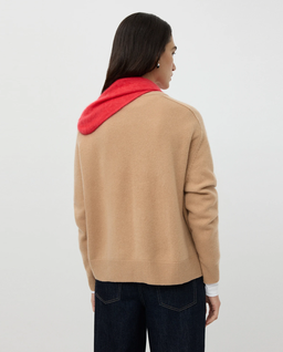 Kaszmirowy sweter z okrągłym dekoltem - Image #3